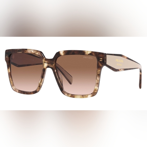 NEW PRADA PR24ZS 07R0A6 PRADA HAVANA SUNGLASSES PRADA PR24ZSF 07R0A6 - Picture 3 of 8